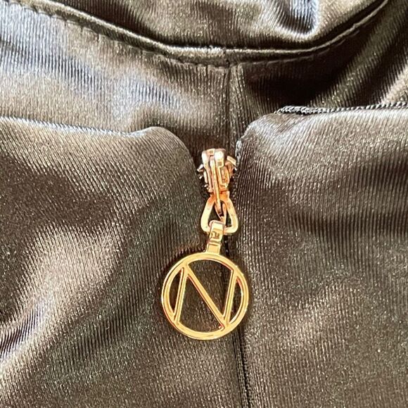 New! Nookie Women's Strapless Ruched Bodycon Cupid Mini Dress Black Small NWT - Picture 12 of 15